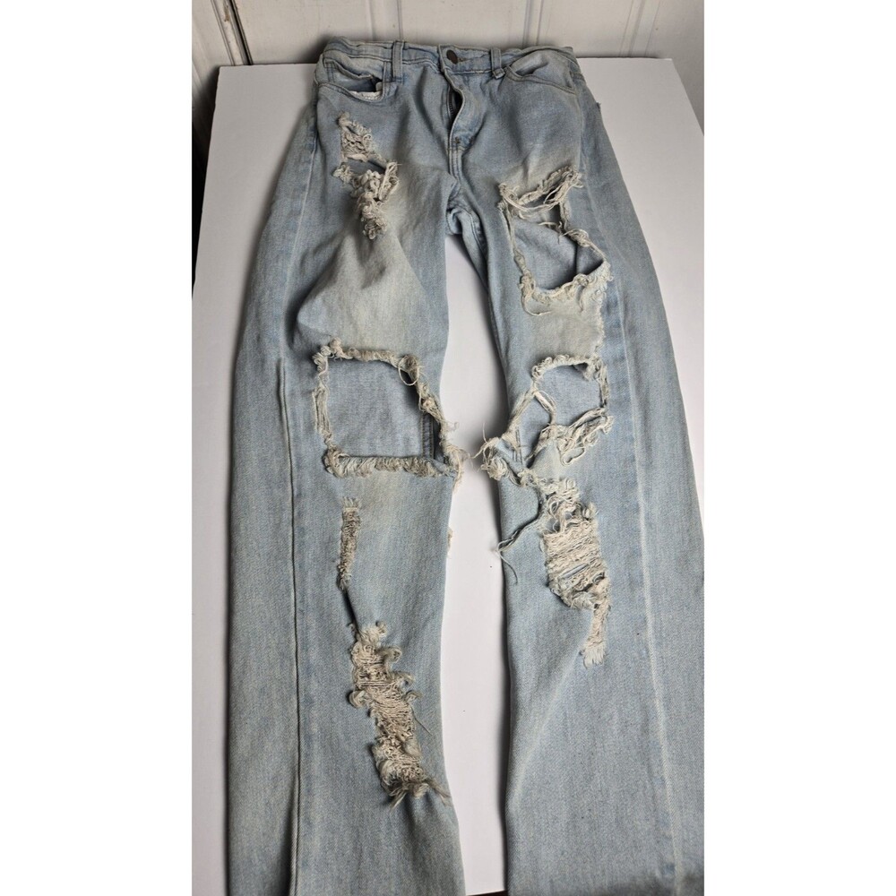 Vibe And Rant Jeans Size 5 Womens Distressed